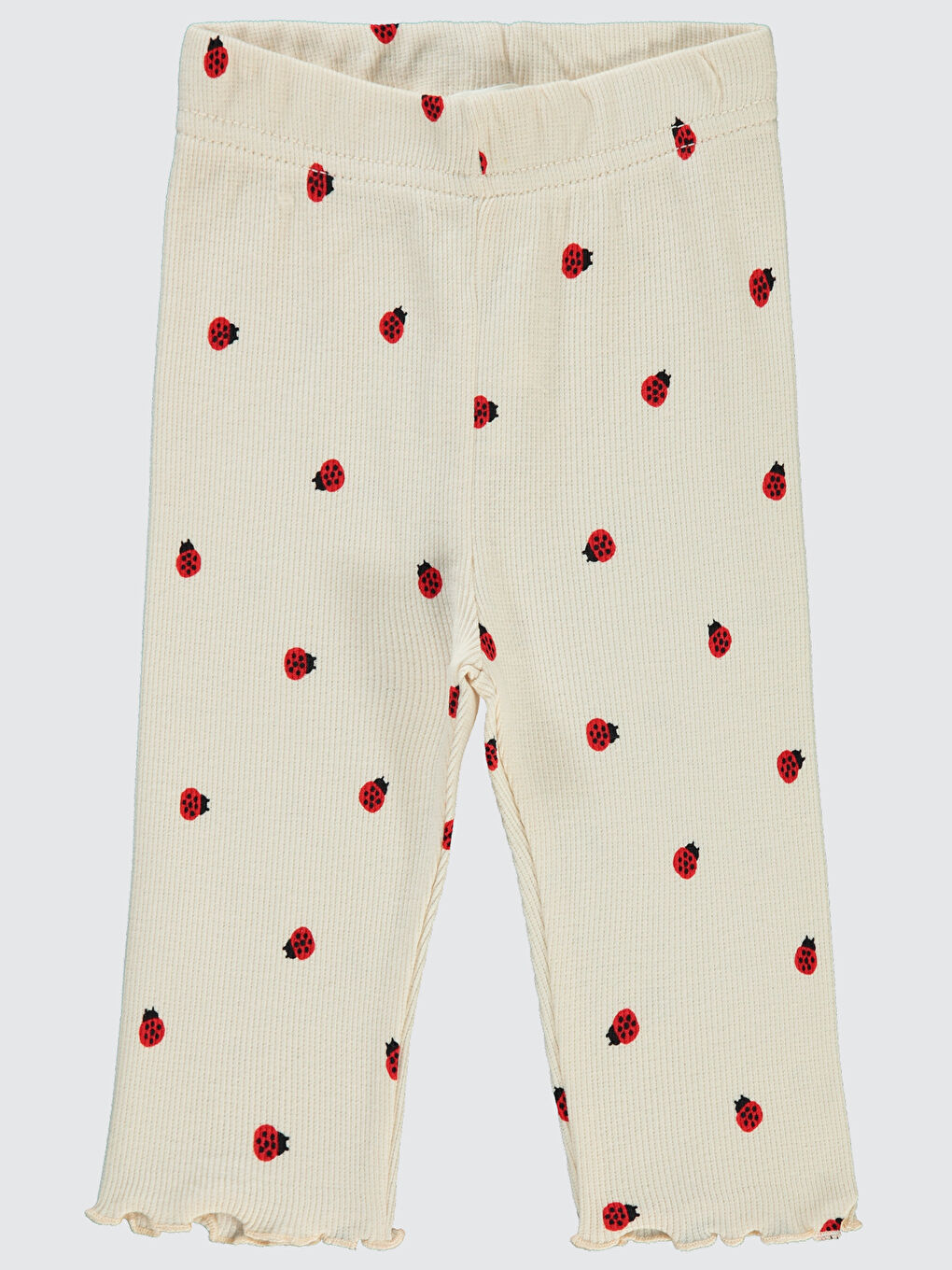 Yeşil Baby Kız Bebek Tayt 6-18 Ay Fildişi