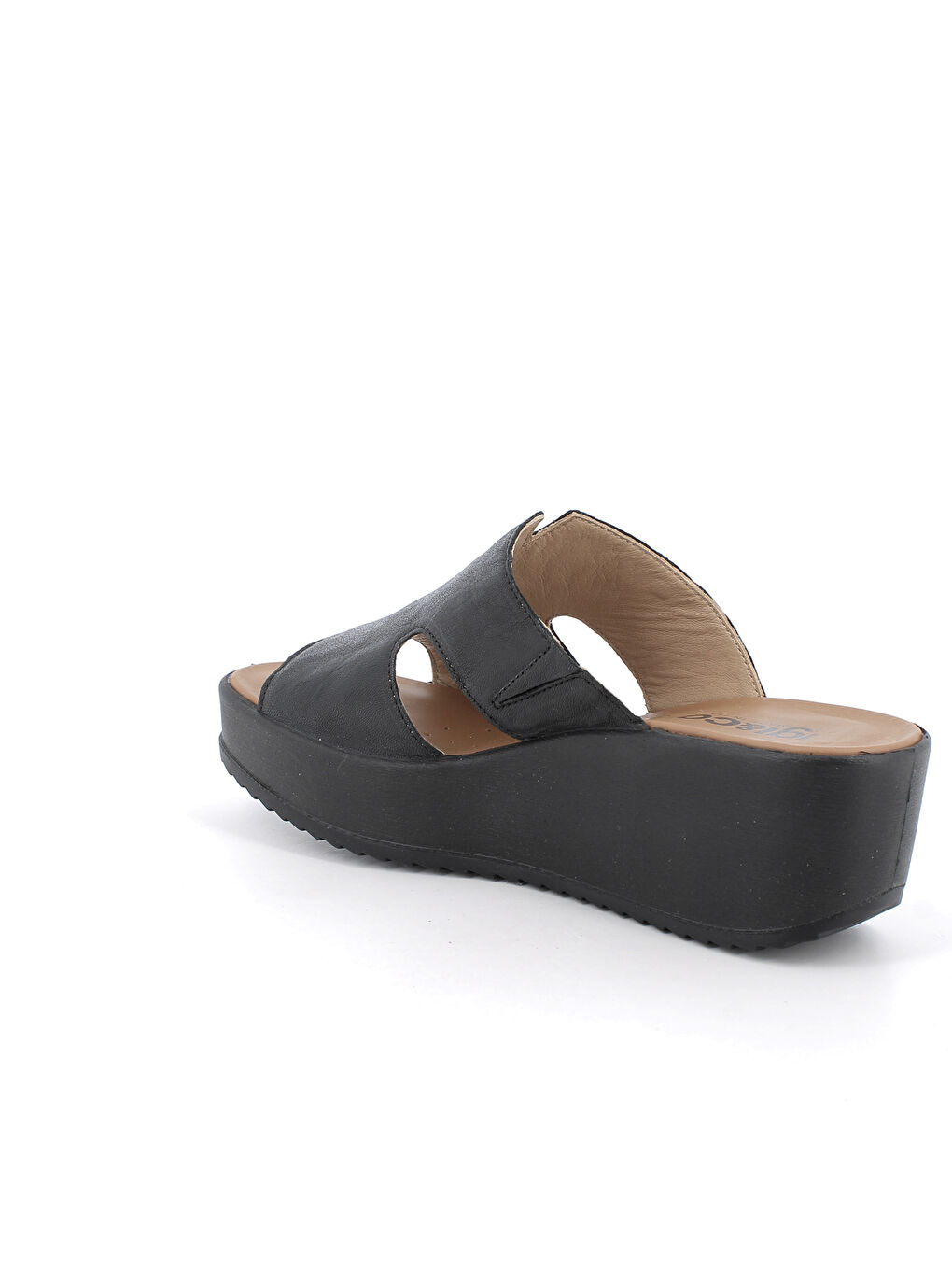 Siyah Kadın Terlik 7665900 DCD 76659 CAPRA TAMPONATA Nero-2