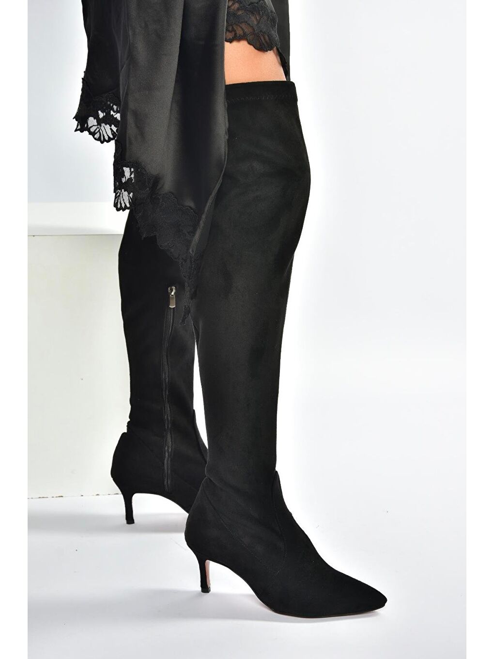 Siyah Kadın Çizme V997041602-1