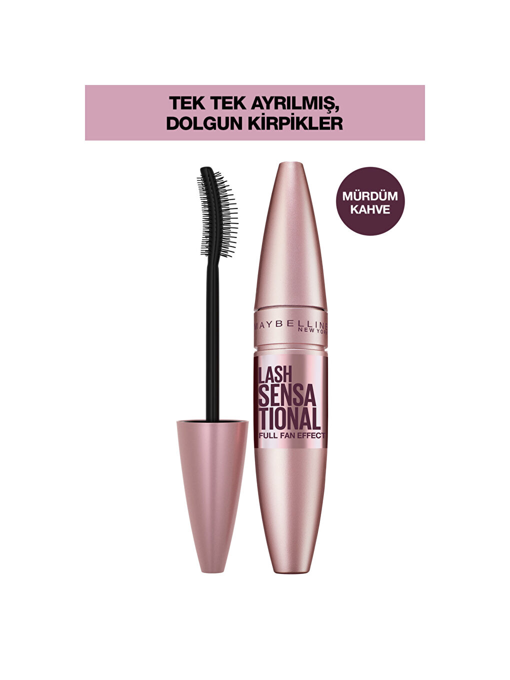 Lash Sensational Maskara - Burgundy Brown