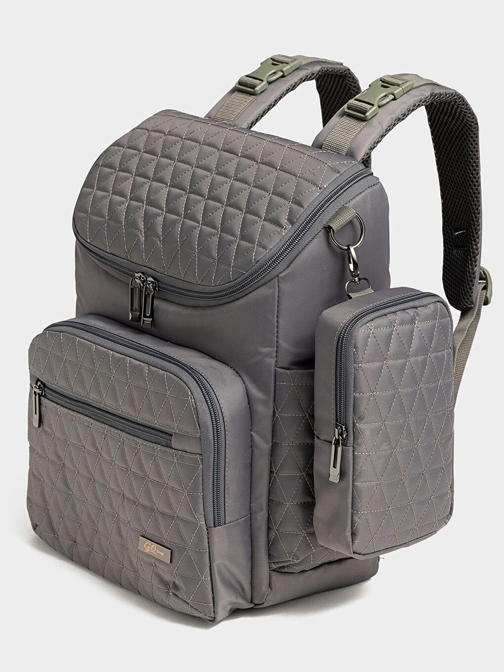 Go Bag Victoria Anne Bebek Bakım Çantası - Gri