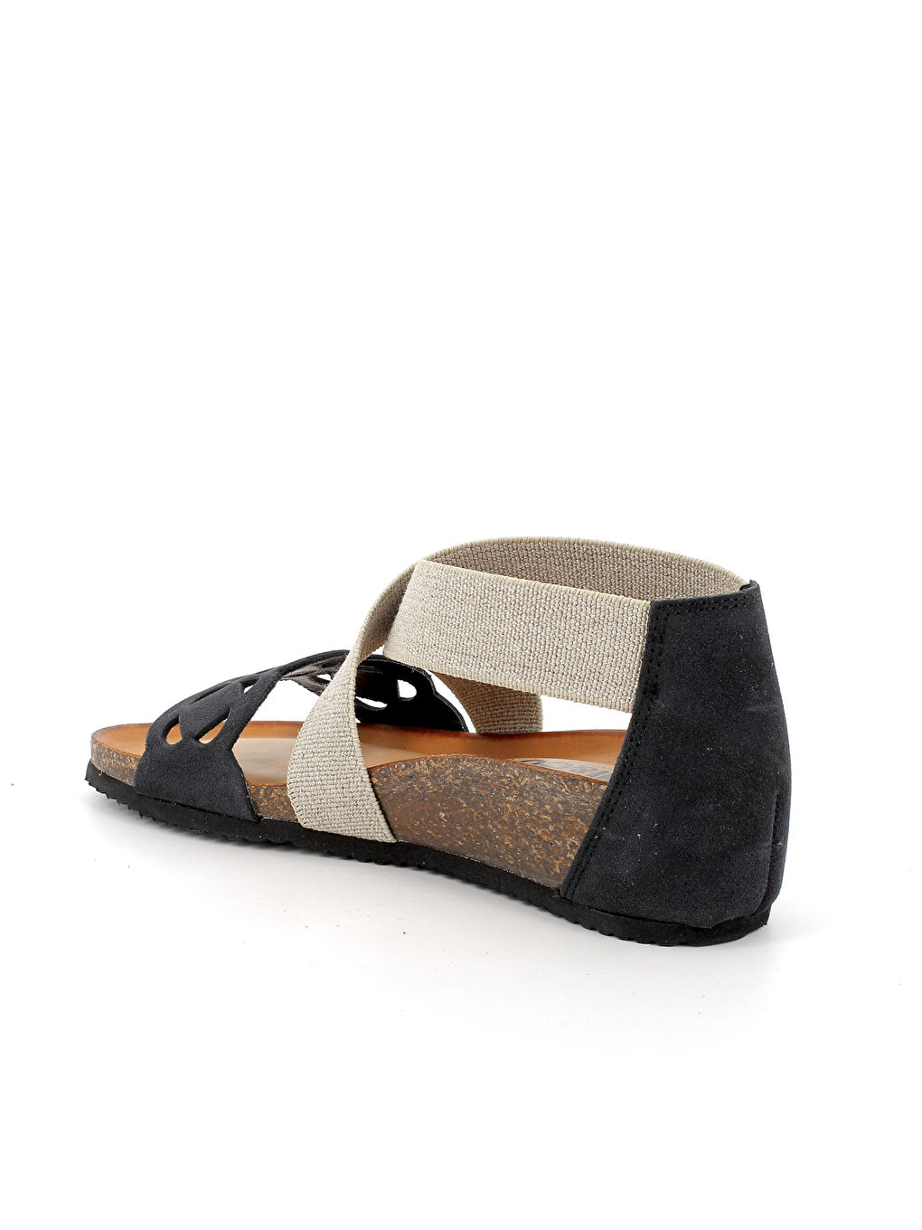 Siyah Kadın Sandalet 7698011 DSM 76980 SCAMOSCIATO Nero-2