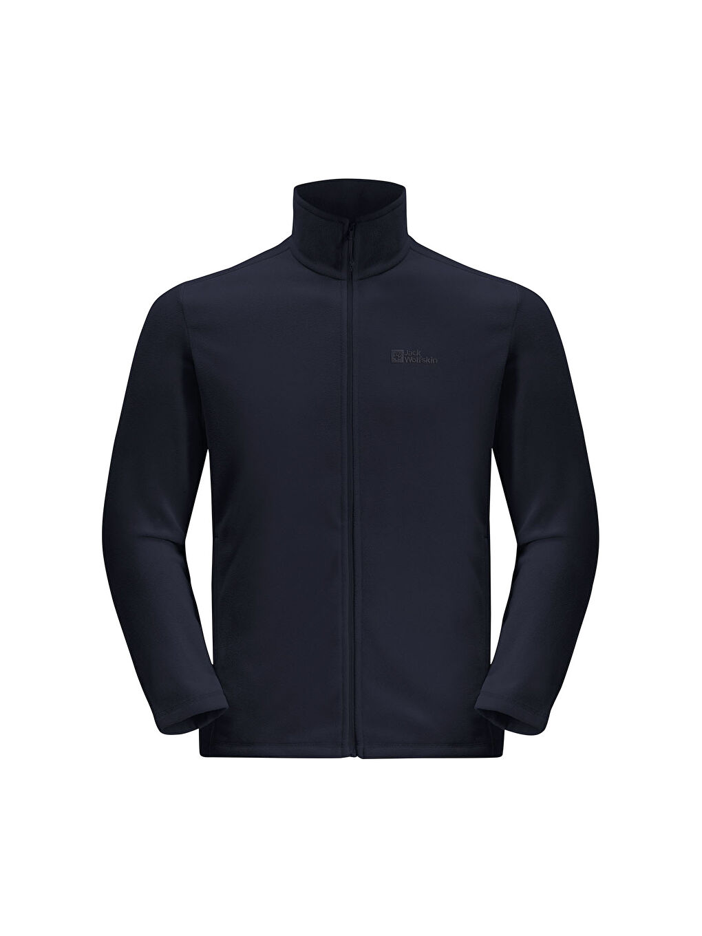 Lacivert Taunus Fz Erkek Turuncu Polar Fermuarlı Sweatshirt-1