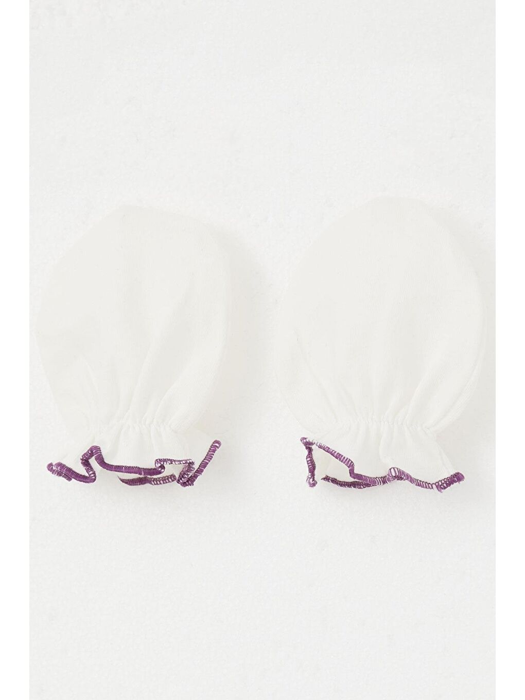 Yenidoğan Bebek Eldiven Basic Ekru (7 X 9 Cm)-2