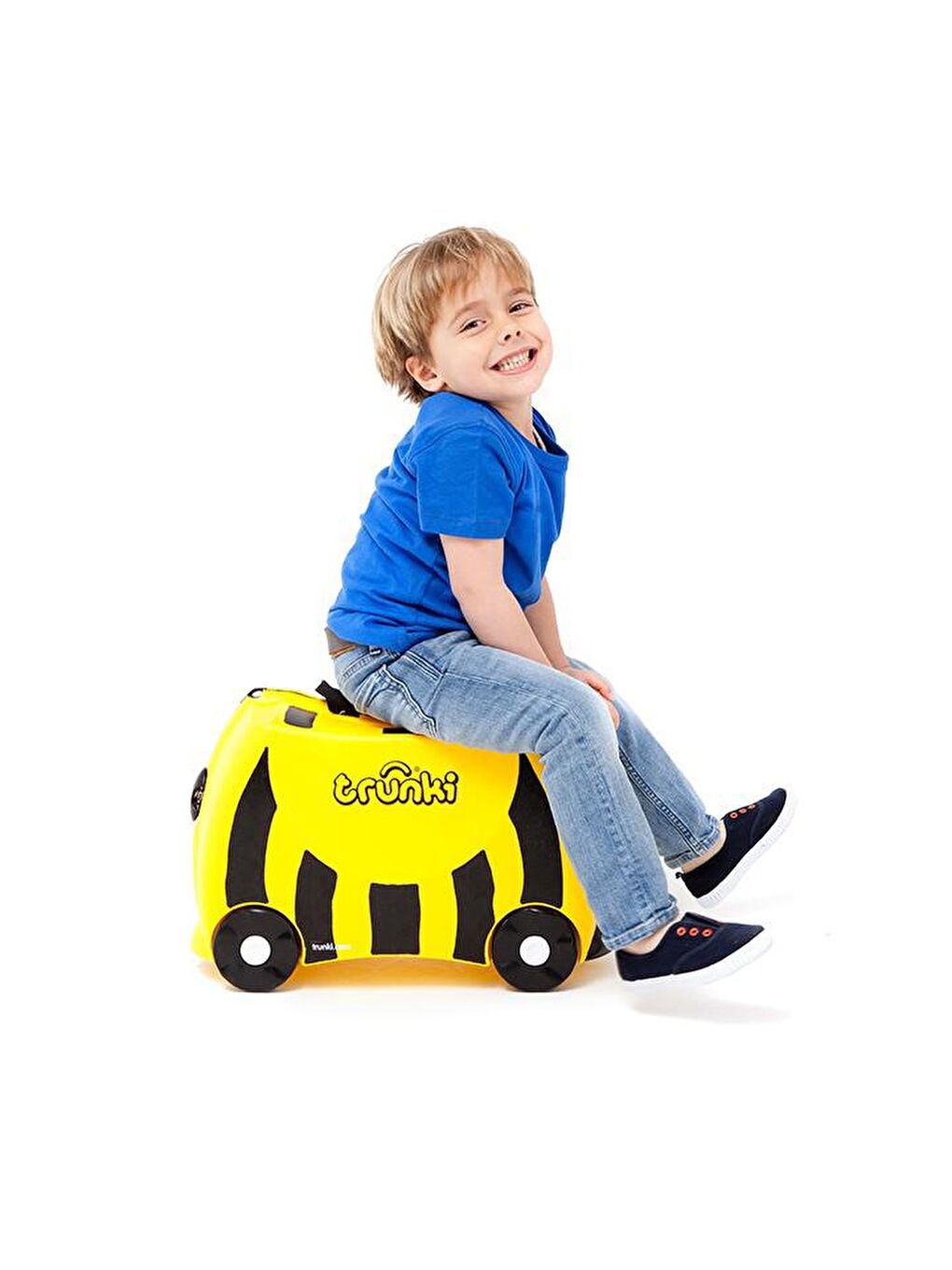 Trunki Karışık Çocuk Bavulu - Arı Bernard - 4