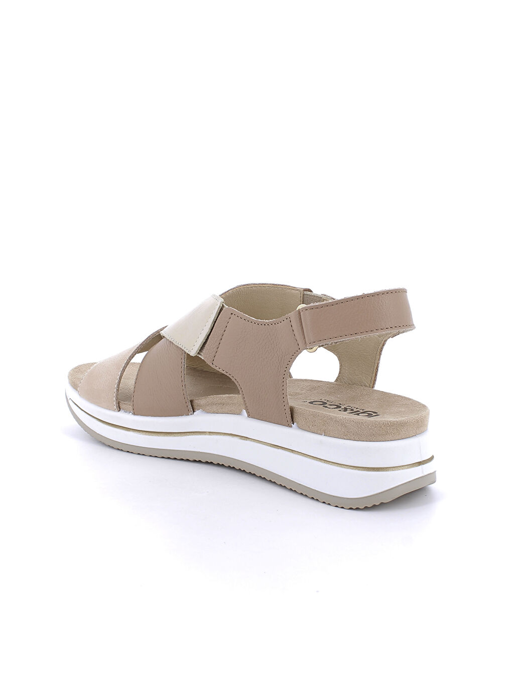 Kahverengi Kadın Sandalet 7675511 DSD 76755 FIO.BOT.KOA/VIT Taupe Platino-2