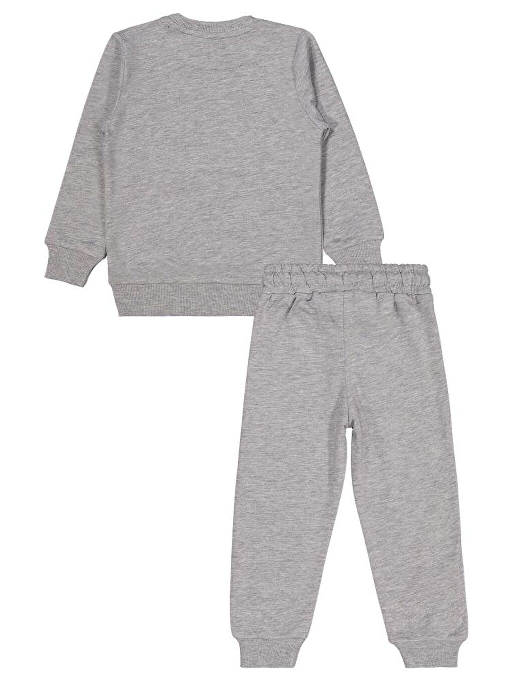 Gri Boys Cvl Baskılı 2-5 Yaş Takım-1