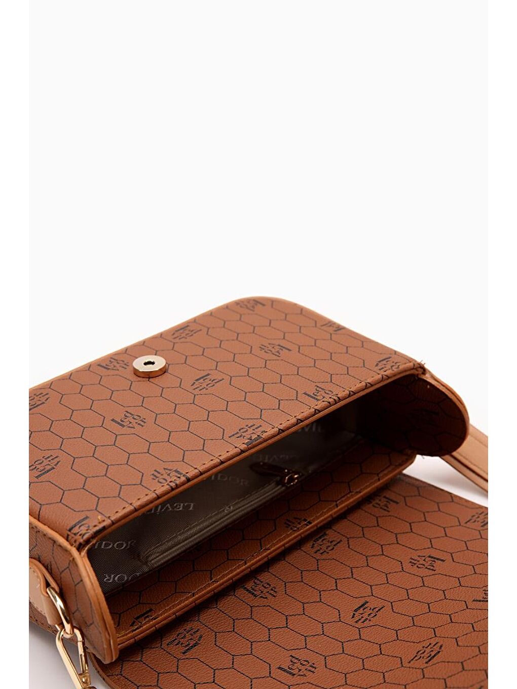 Kahverengi Taba Kadın Omuz Çantası 930099-3