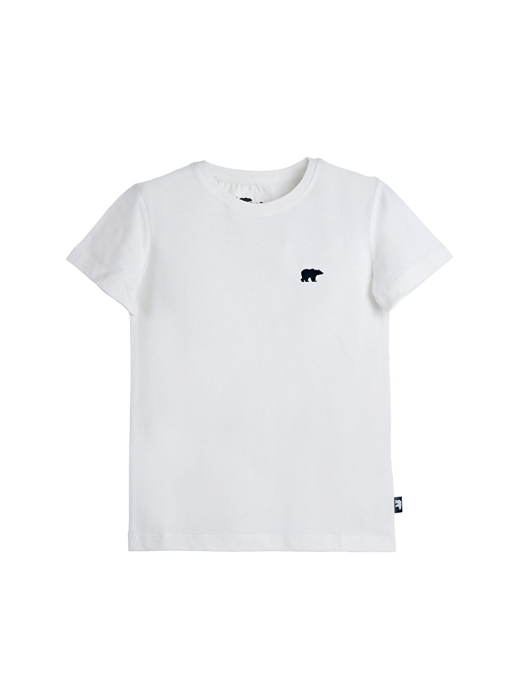 Bad Bear Solid Beyaz Basic Çocuk Tişört