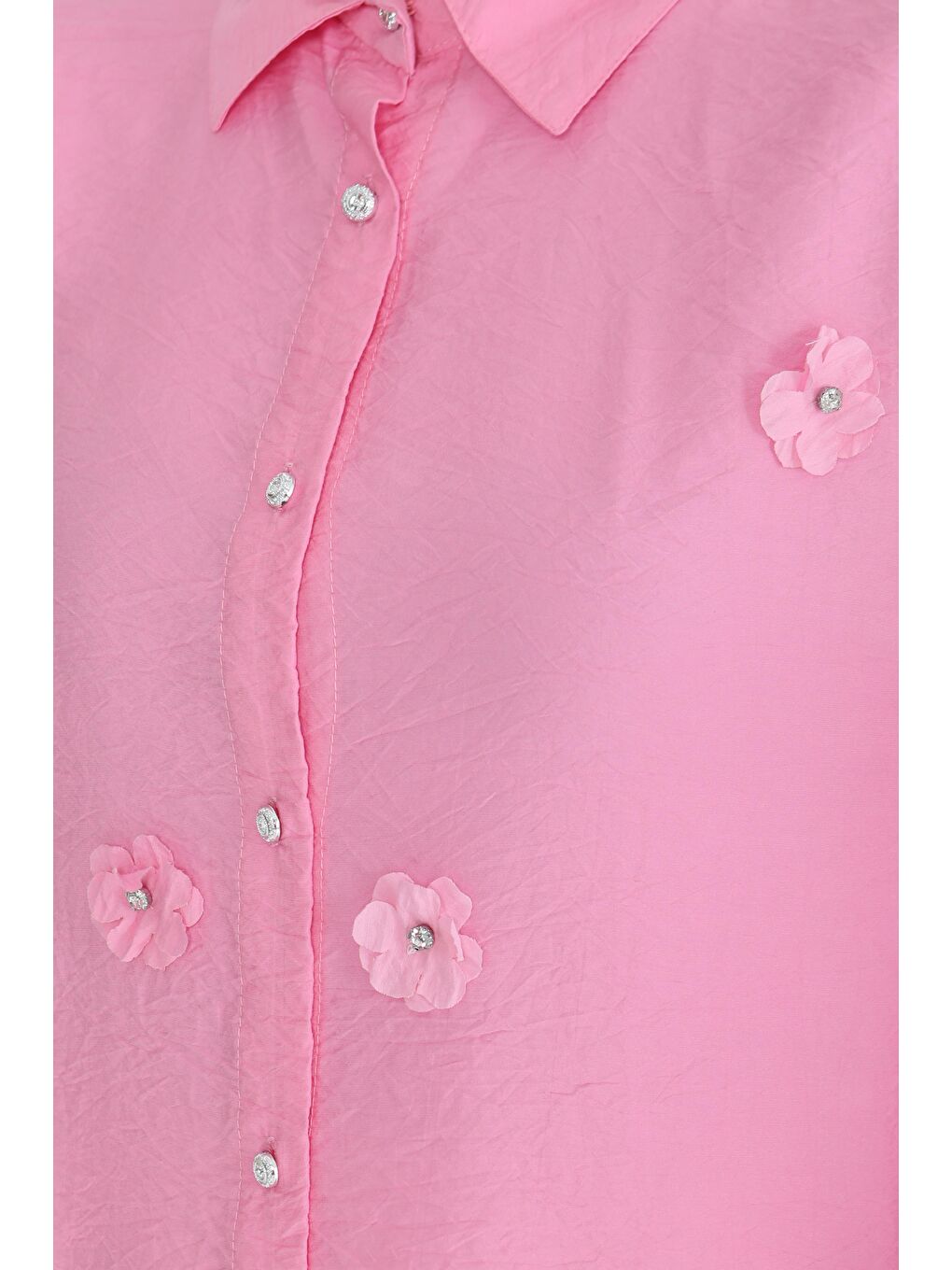 Çiçekli Tunik Pembe - 27272-3