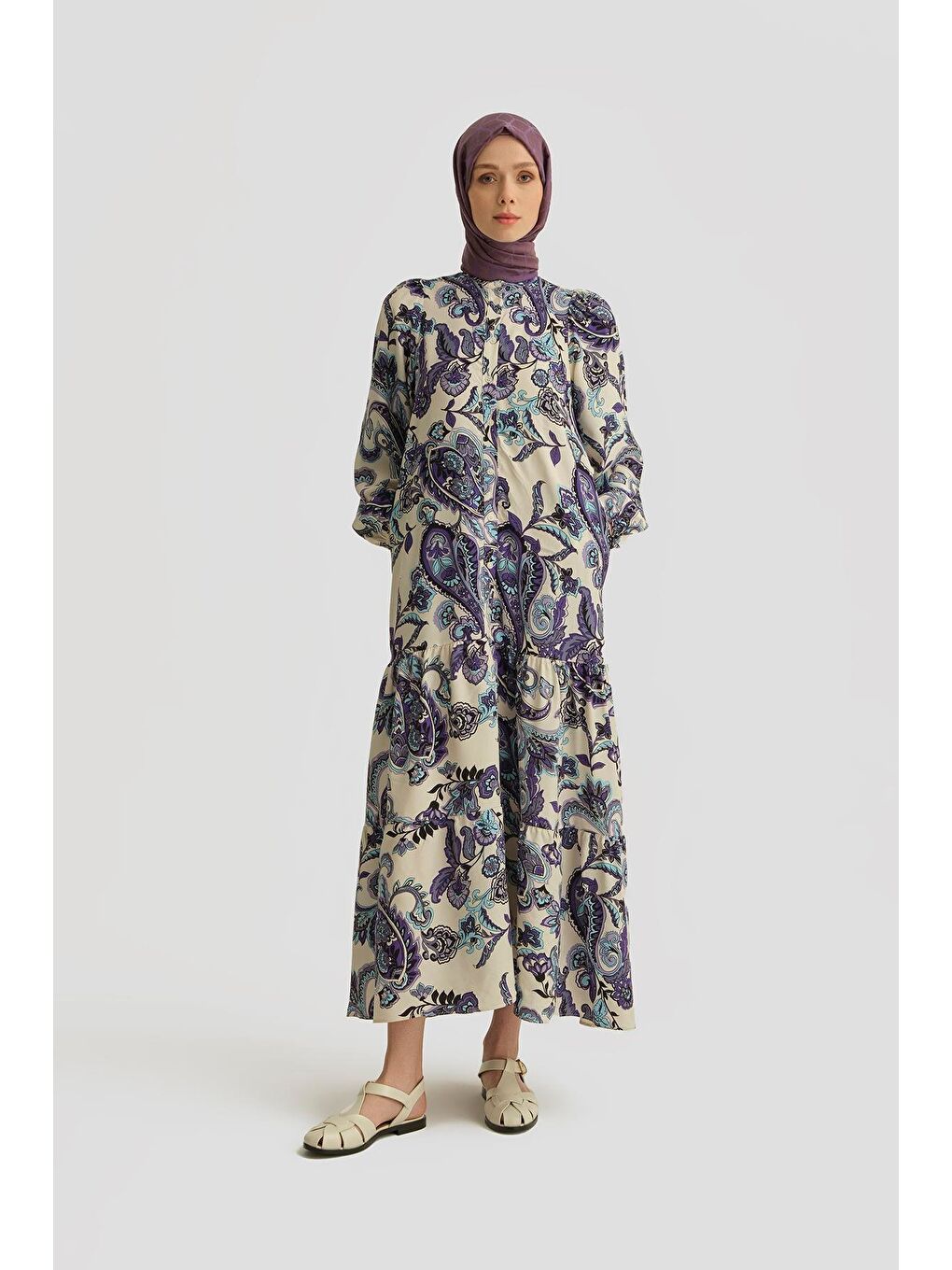 Trend Elbise 25Yt906 Mavi-1