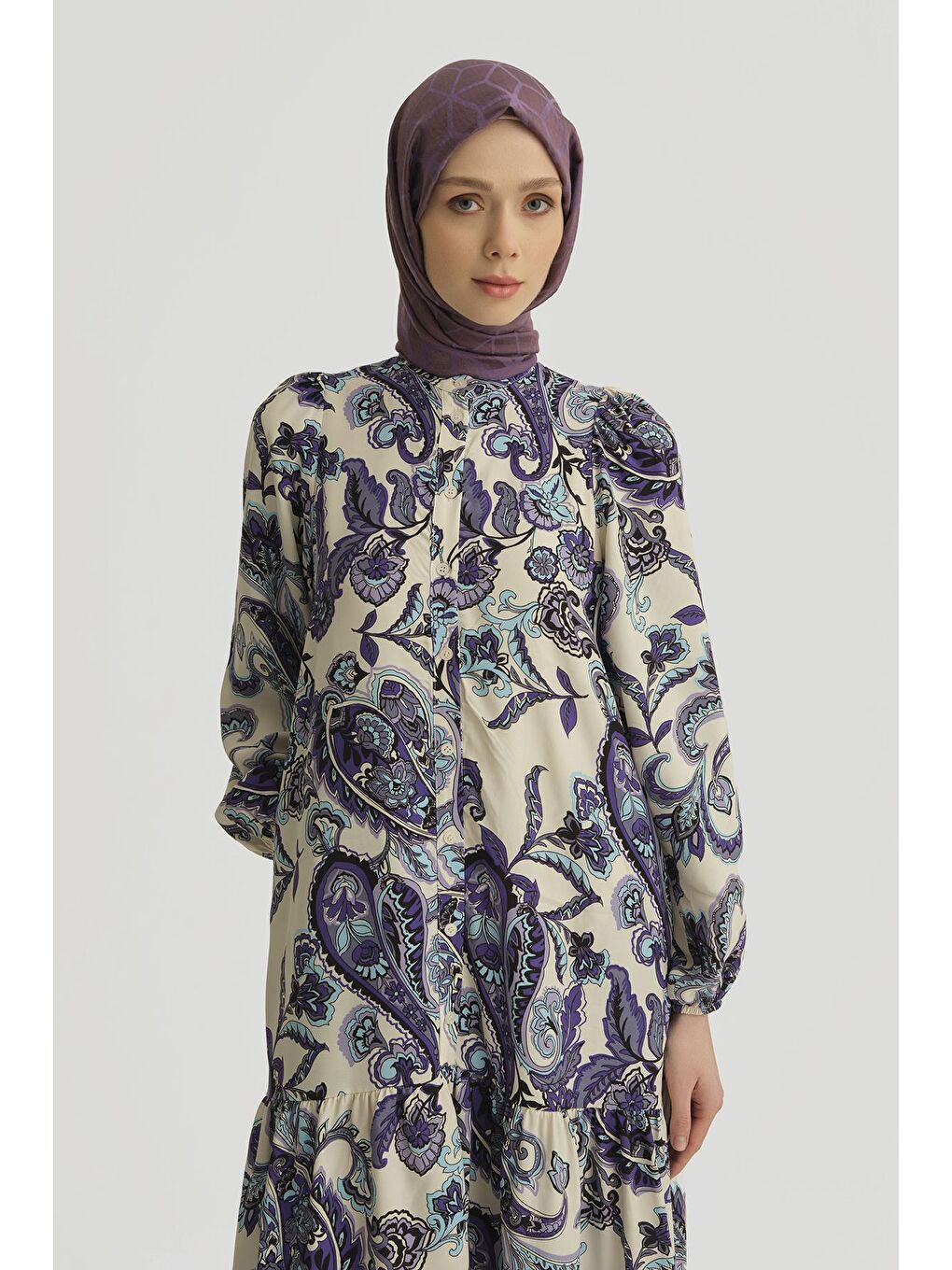 Trend Elbise 25Yt906 Mavi-2