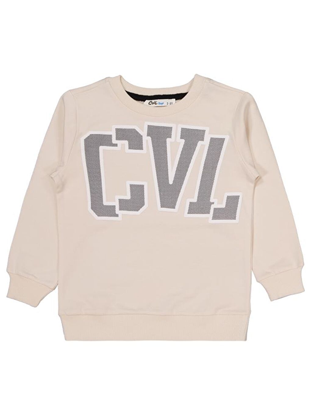 Ekru Boys Cvl Baskılı 2-5 Yaş Takım-1