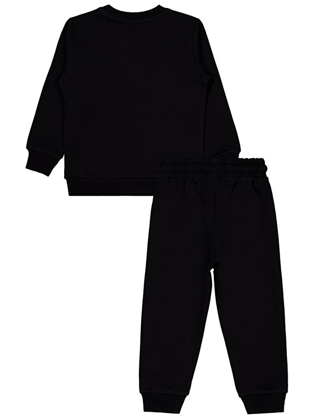 Siyah Boys Cvl Baskılı 2-5 Yaş Takım-2