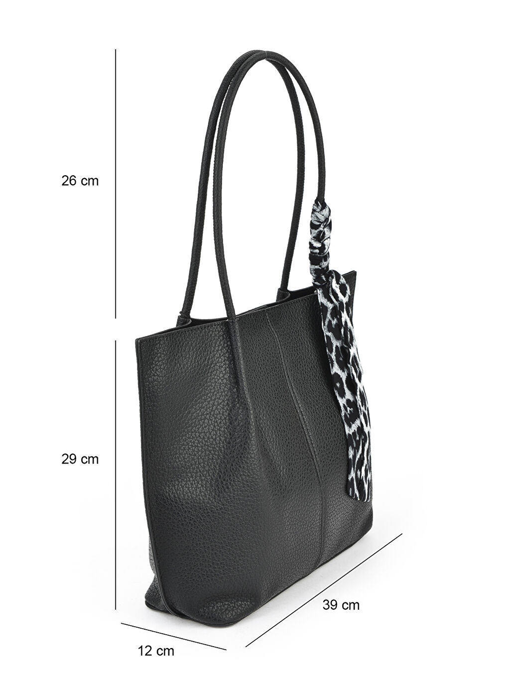 Kadın Omuz ve El Çantası 151979Z3093 Siyah-1