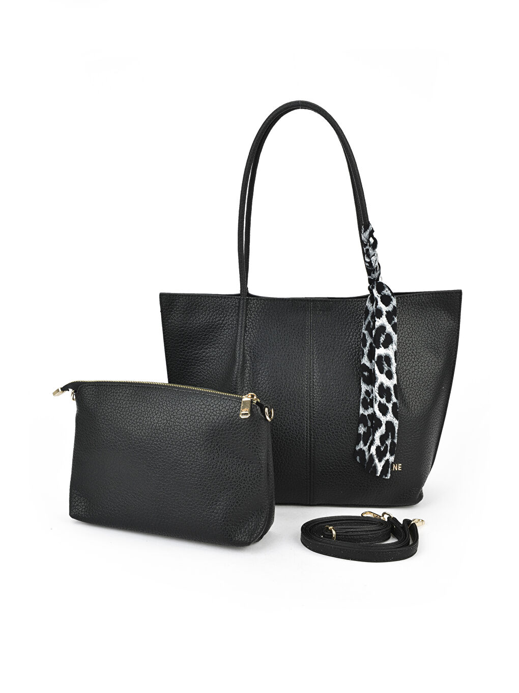 Kadın Omuz ve El Çantası 151979Z3093 Siyah-3