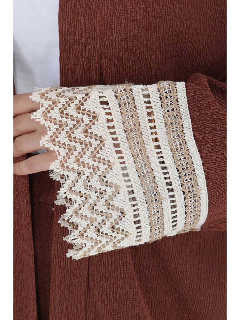 Kahverengi Kimono İkili Takım Kahve - 27242-5