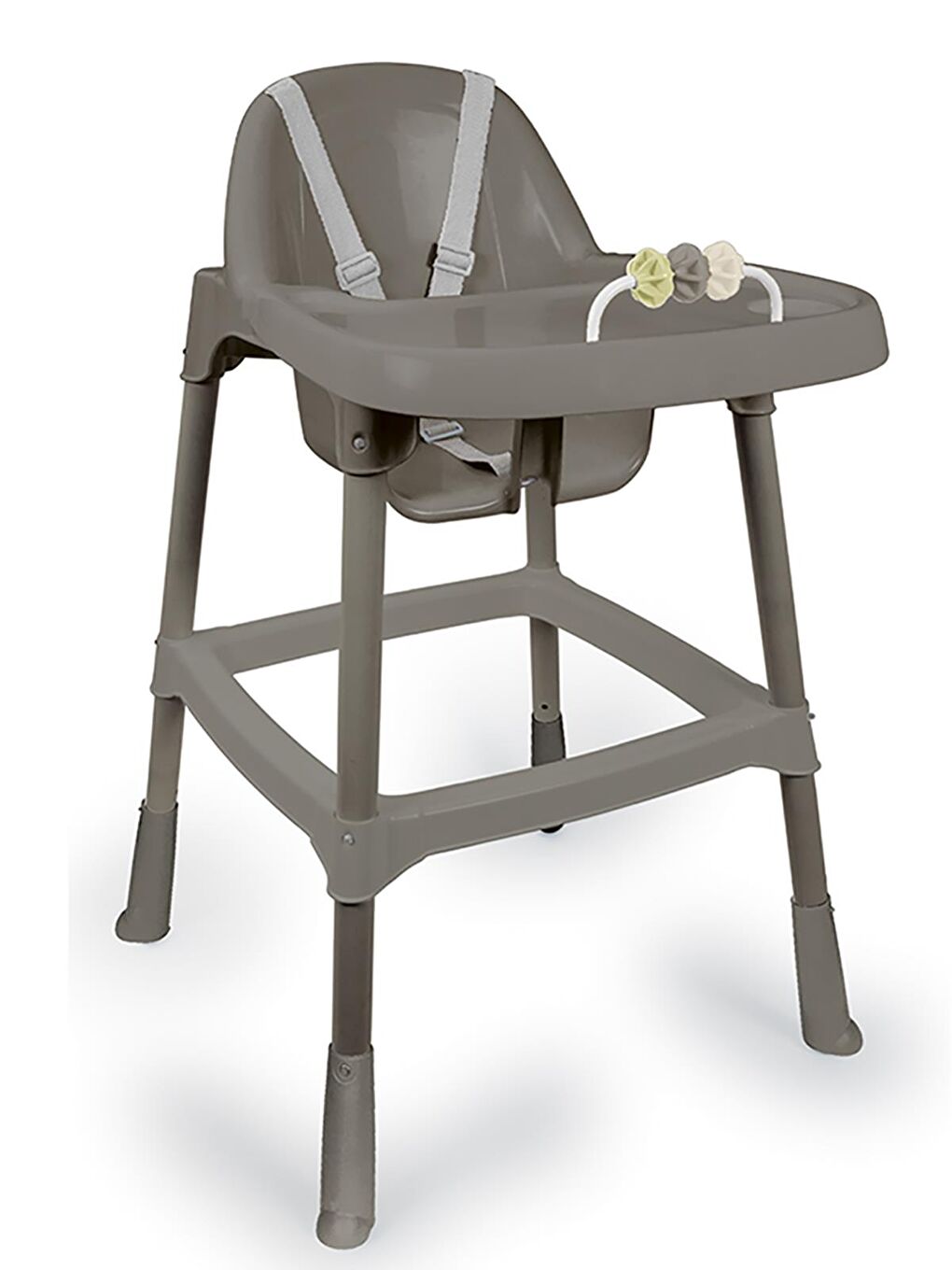 Nuve Pratik Mama Sandalyesi - Gri-2