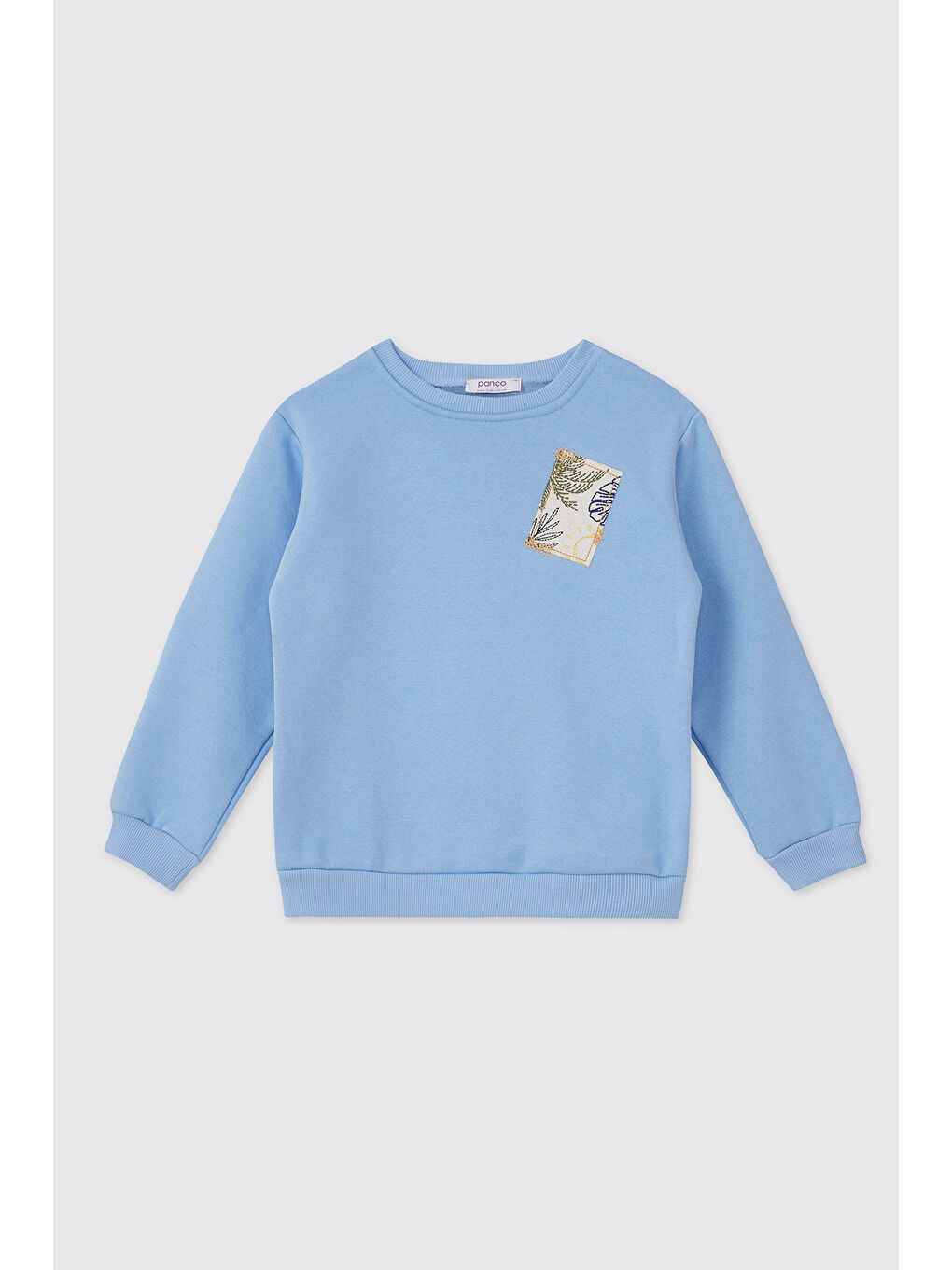 Kız Çocuk Mavi Sweatshirt