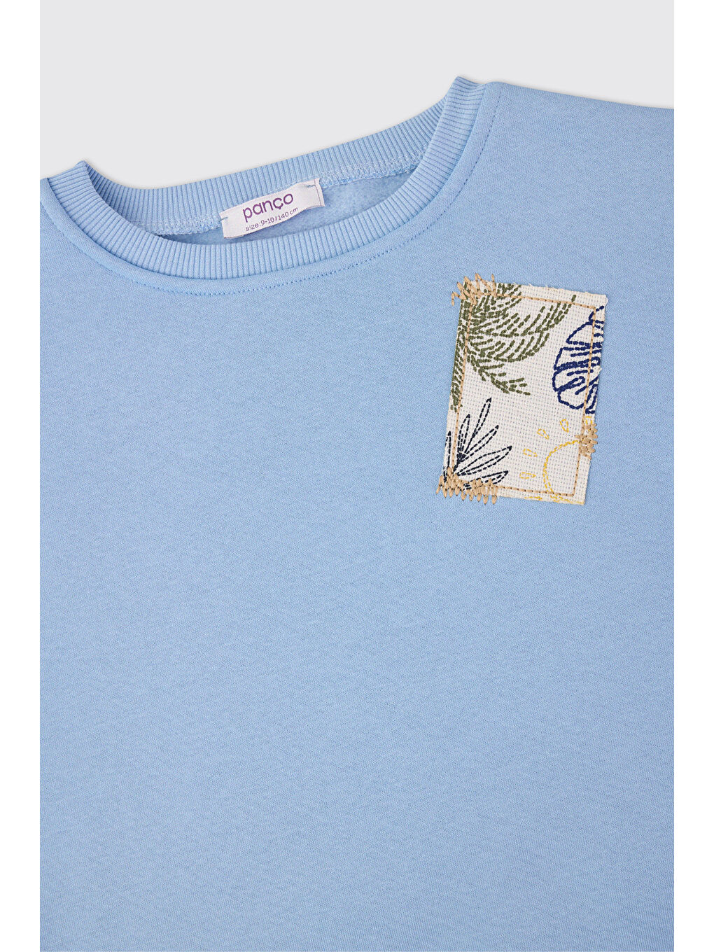 Kız Çocuk Mavi Sweatshirt-2