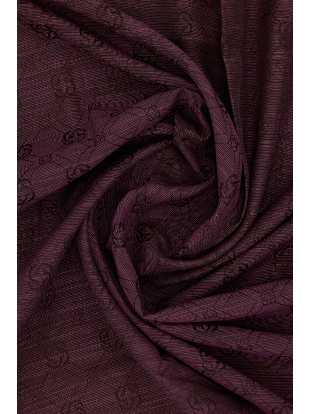 Bordo İpek Pamuk Jakar-1