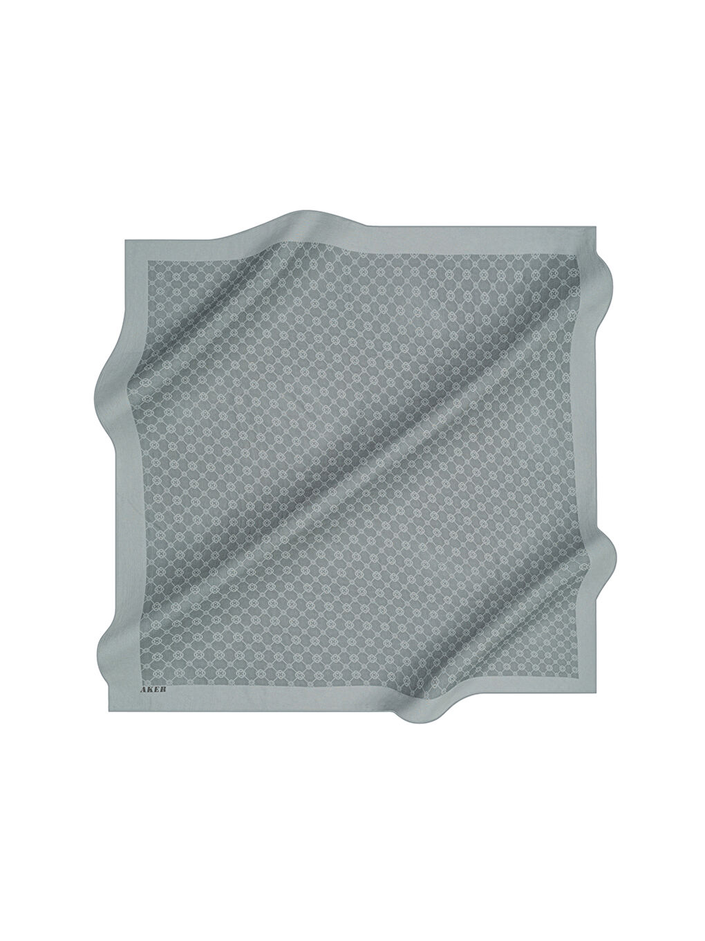 Yeşil 100X100 1090500 ELEGANCE MONOGRAM EŞARP