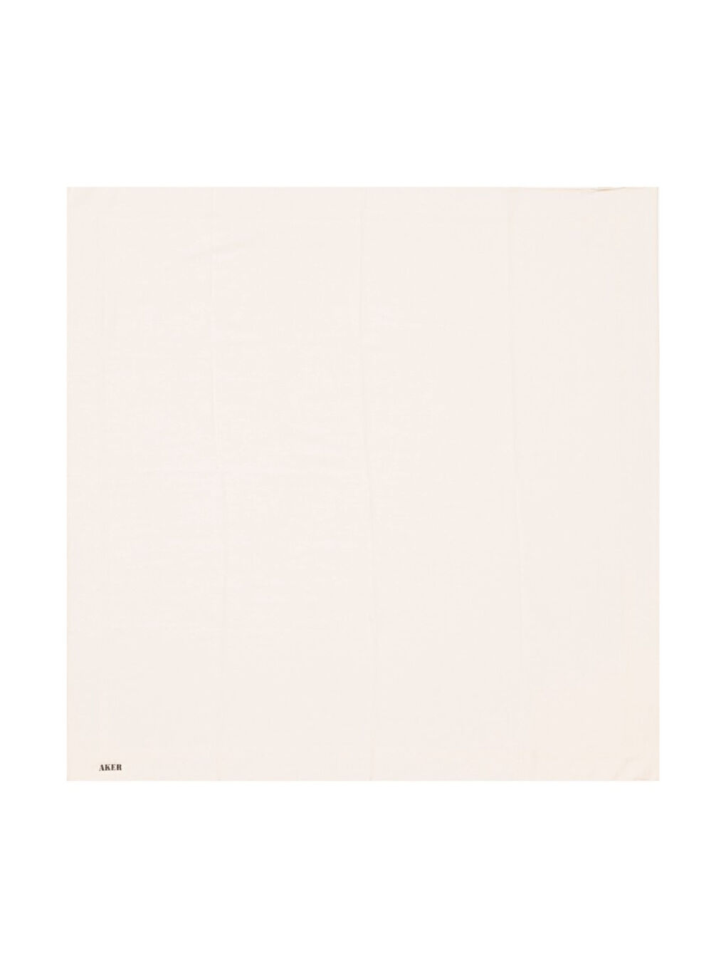 Ekru 100X100 Düz Pamuk Eşarp