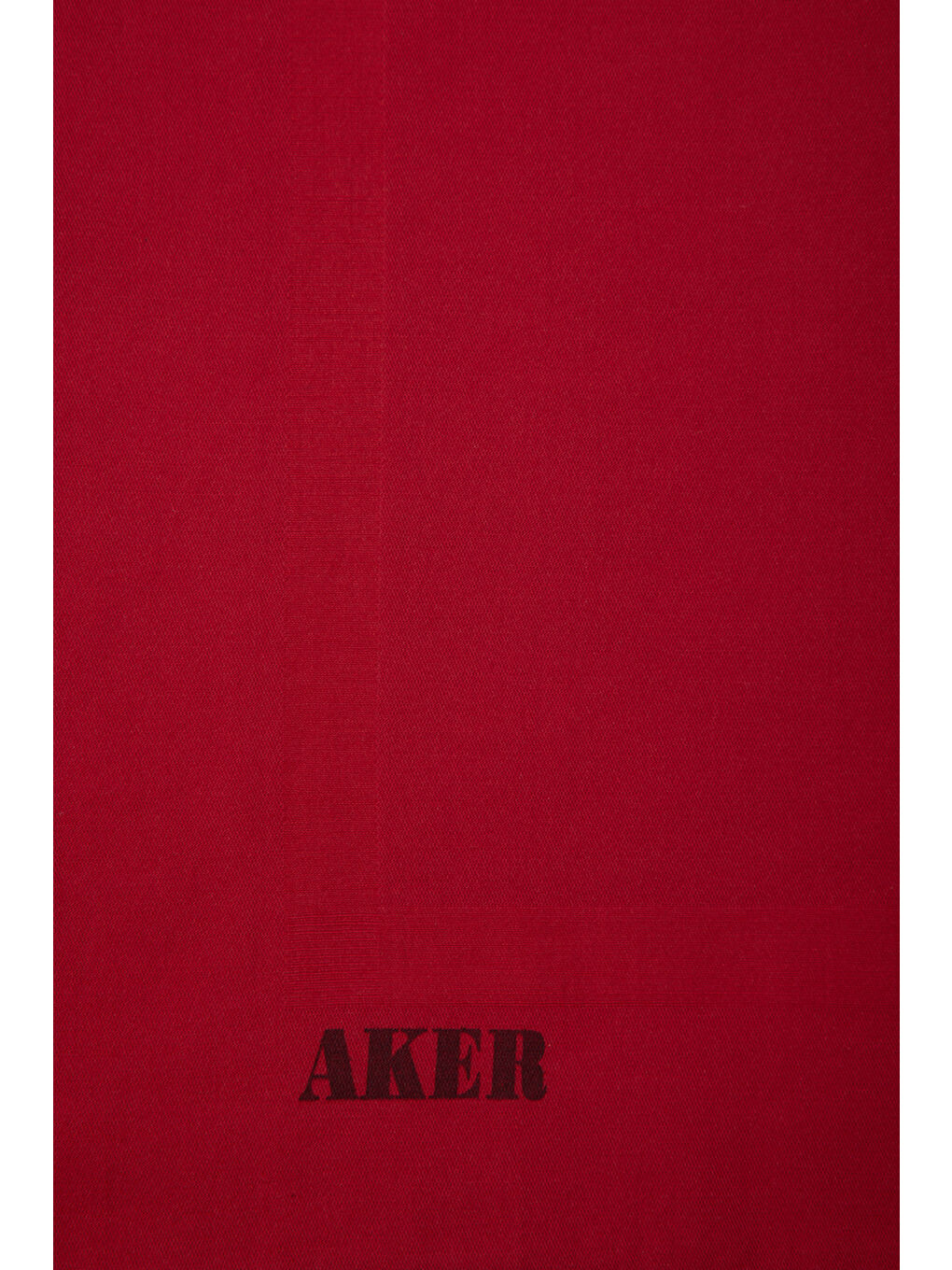 Kırmızı 100X100 Düz Pamuk Eşarp-2