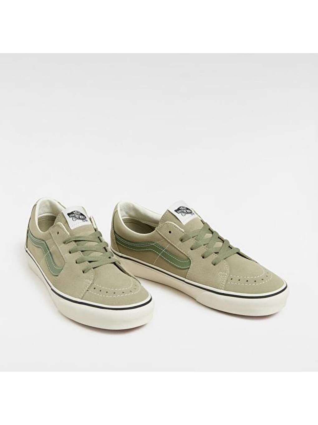 Sk8-low Kadın Haki Sneaker-1