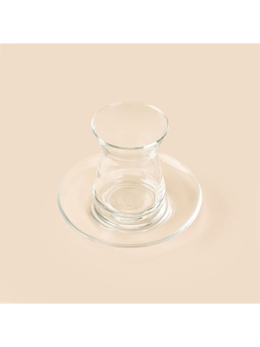 Renksiz İrem 6 Kişilik 12 Parça Çay Takımı - Şeffaf - 145 Ml-2