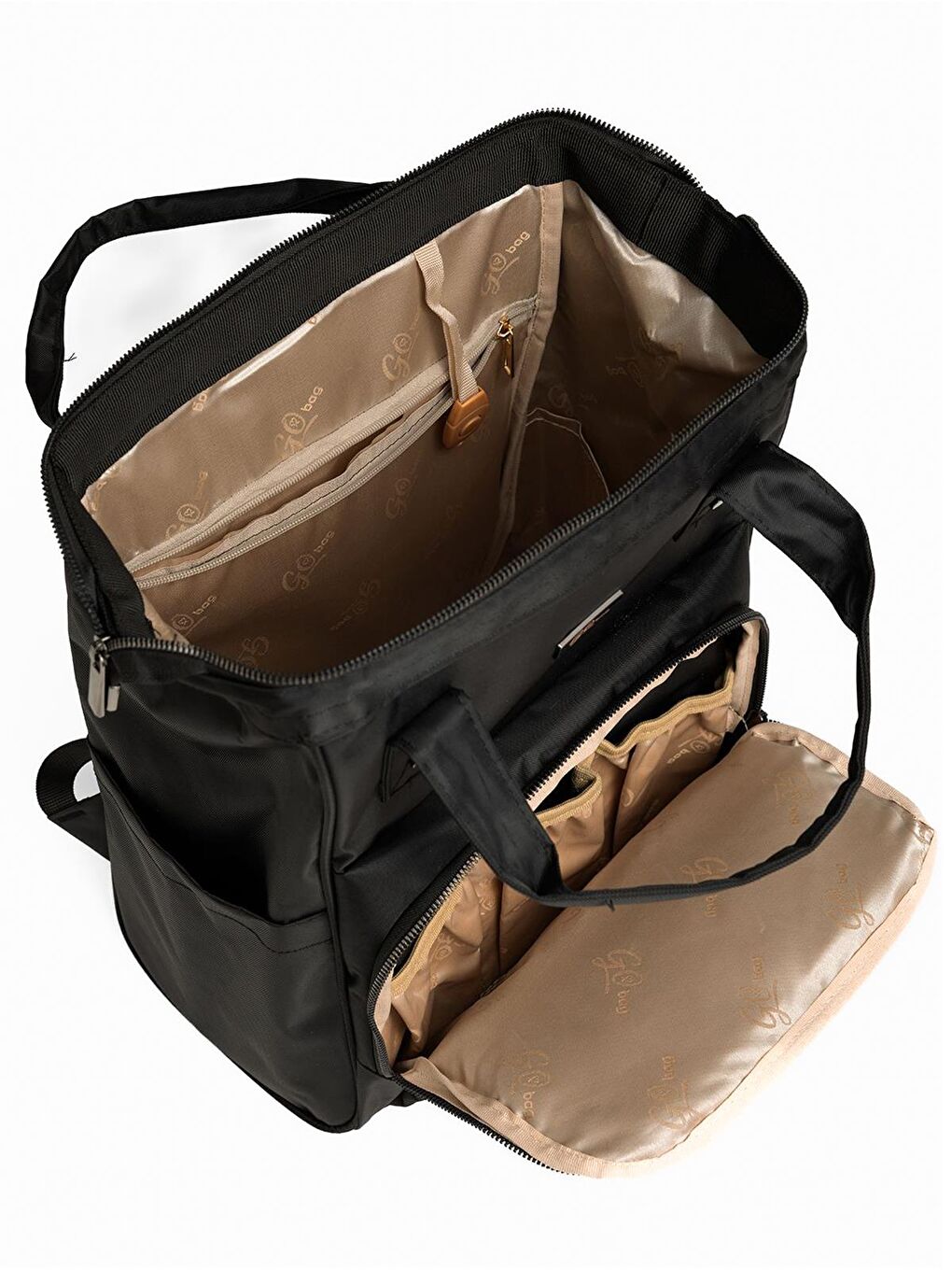 Go Bag Zeina Anne Bebek Bakım Çantası - Siyah-4