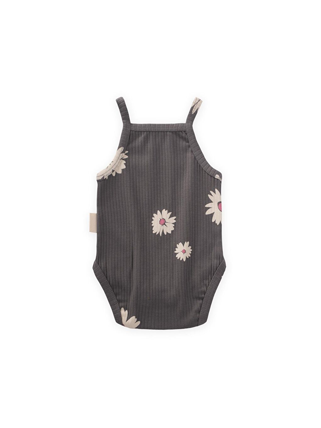 Askılı Zıbın 0-3 Yaş Gri