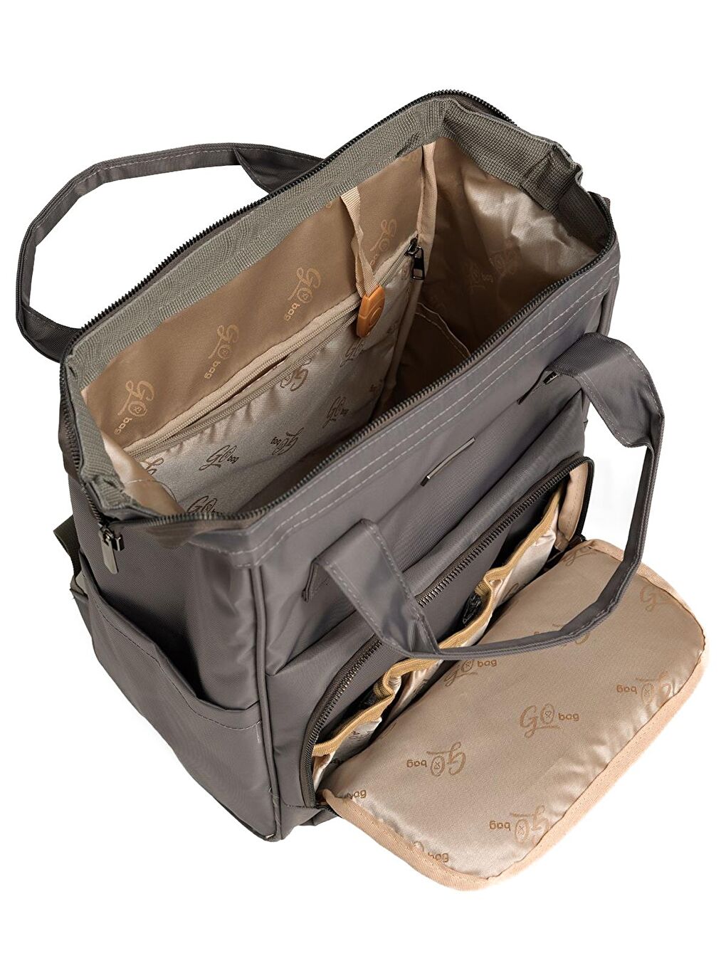 Go Bag Zeina Anne Bebek Bakım Çantası - Bej-6