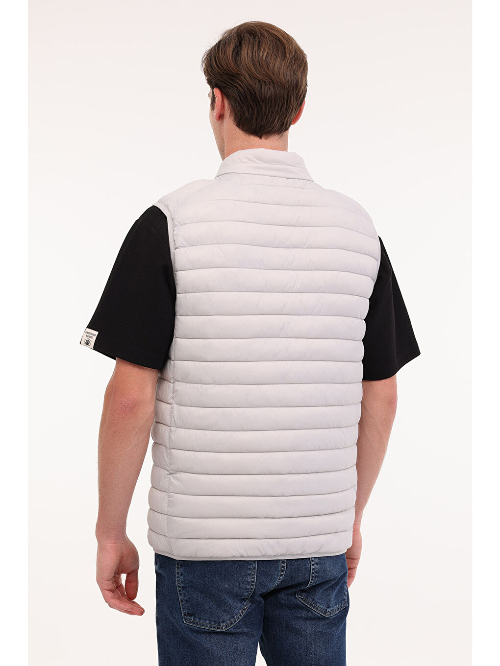 Gri ML STAR 4WEST 5PR GRI Erkek Yelek-1