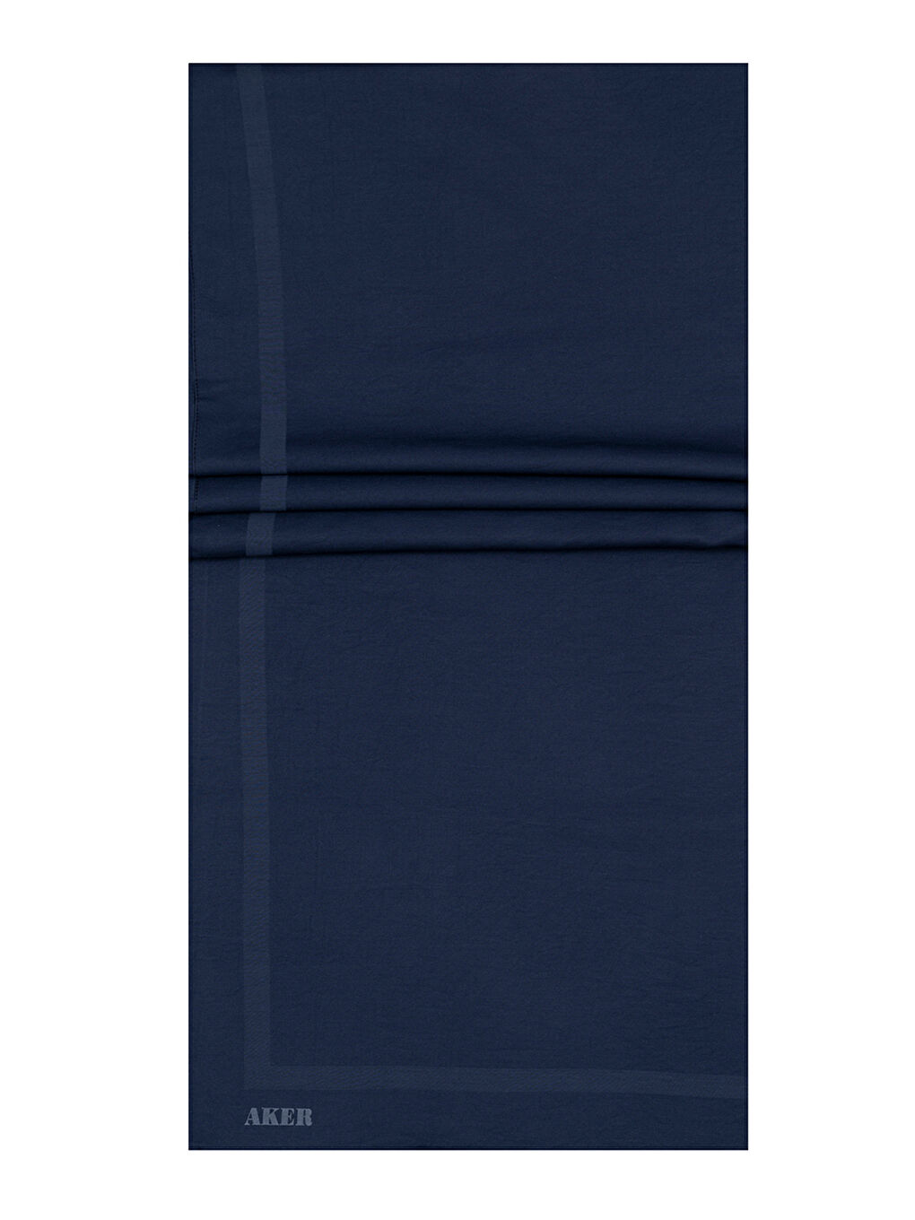 Lacivert 70X190 Düz Pamuk Şal