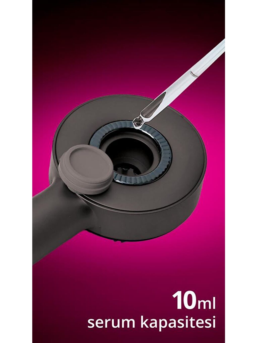 Kfm-8610 Kızılötesi Işıklı Şarjlı Saç Derisi Masaj Tarağı-2