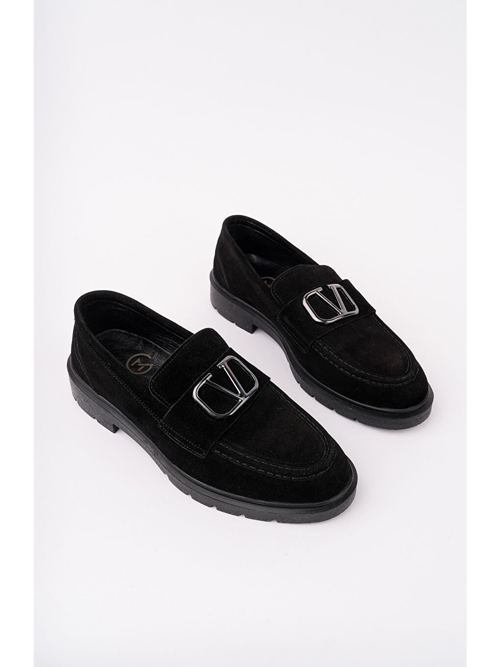 Siyah VİCTORY Hakiki Deri Erkek Günlük Casual Ayakkabı-1