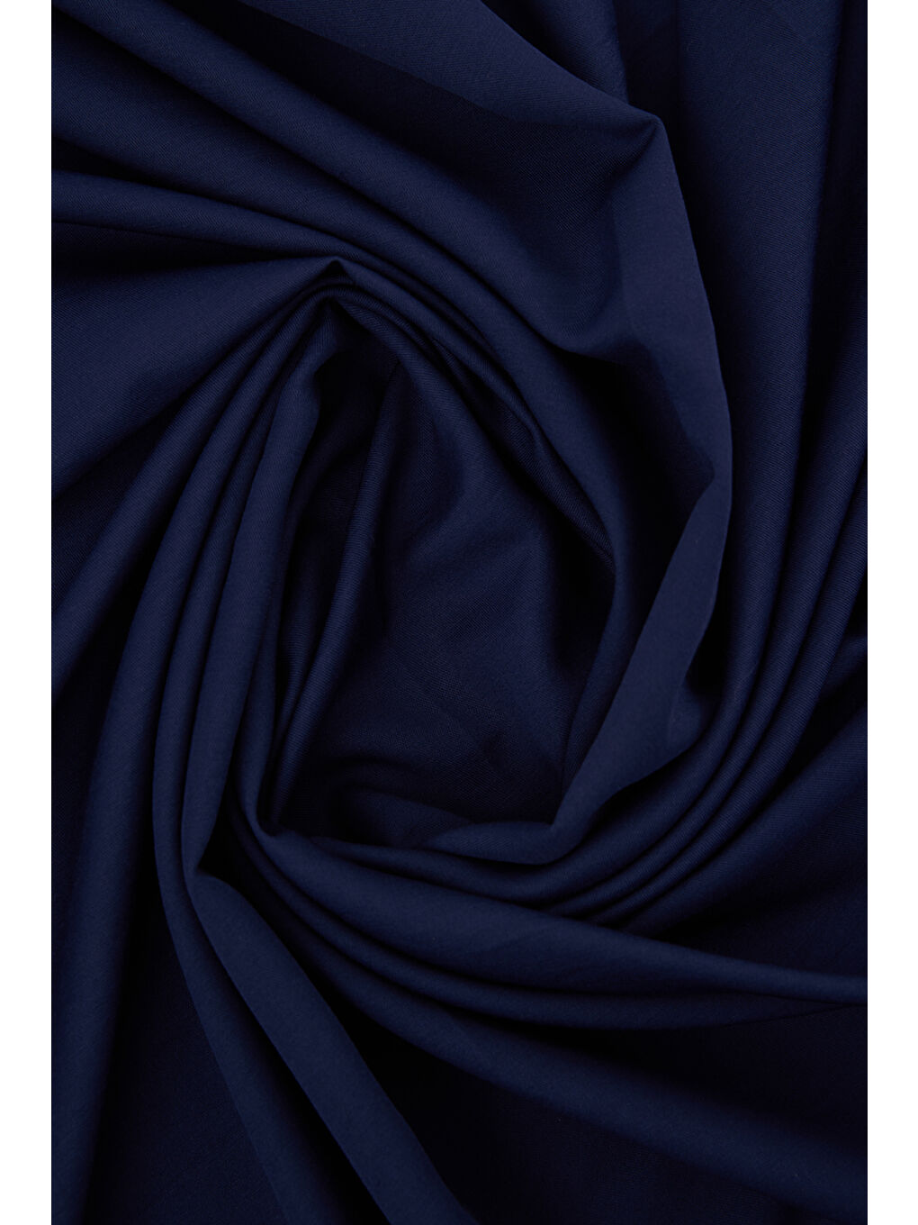 Lacivert 100X100 Düz Pamuk Eşarp-2