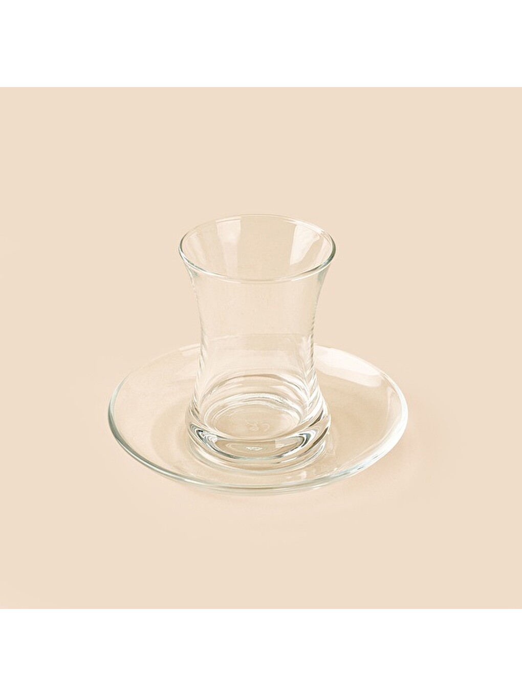 Renksiz Misis 6 Kişilik 12 Parça Çay Takımı - Şeffaf - 160 Ml-2