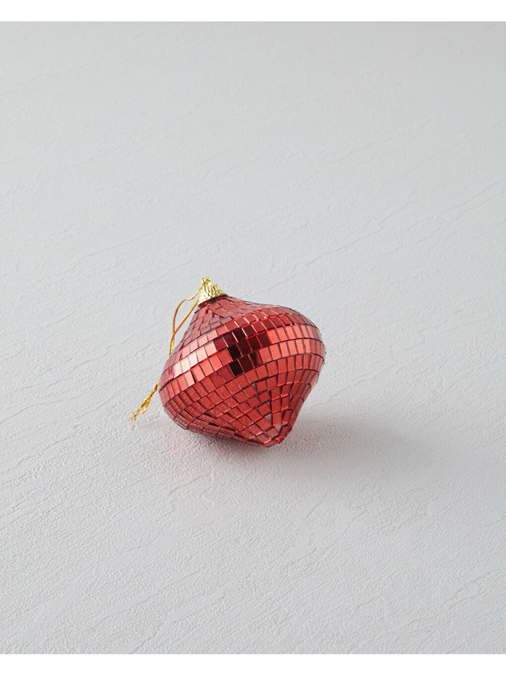 Anica Yılbaşı Ağaç Süsü 7 cm Kırmızı-1