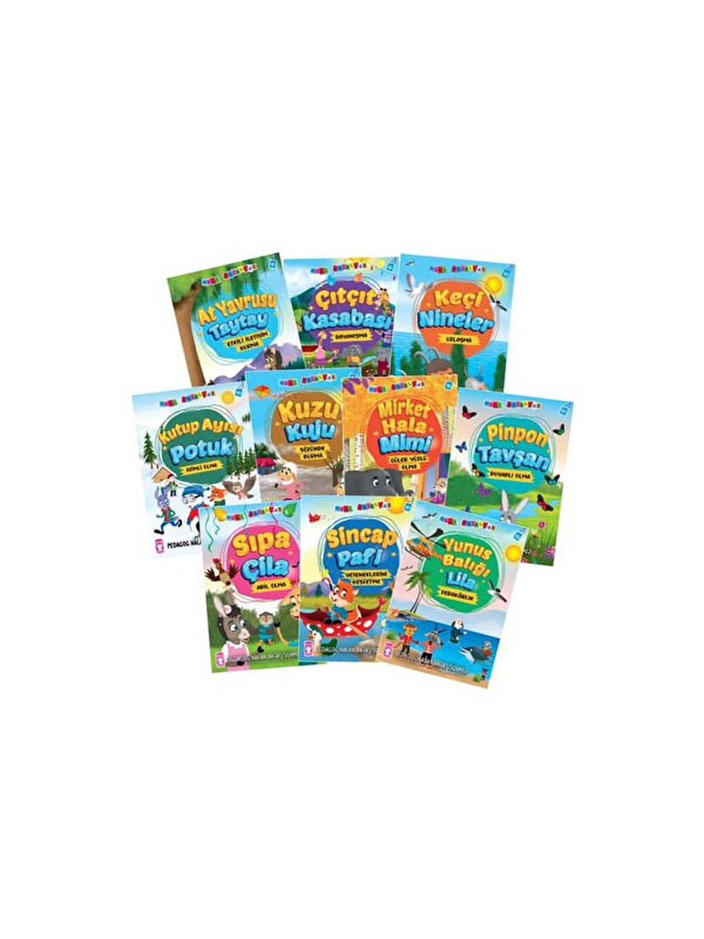 Mini Masallar Set 5 10 Kitap Takım Timaş Yayınları