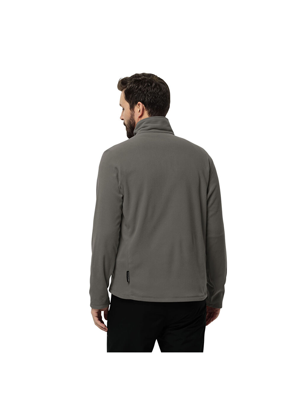 Taunus Fz Erkek Gri Polar Fermuarlı Sweatshirt-2