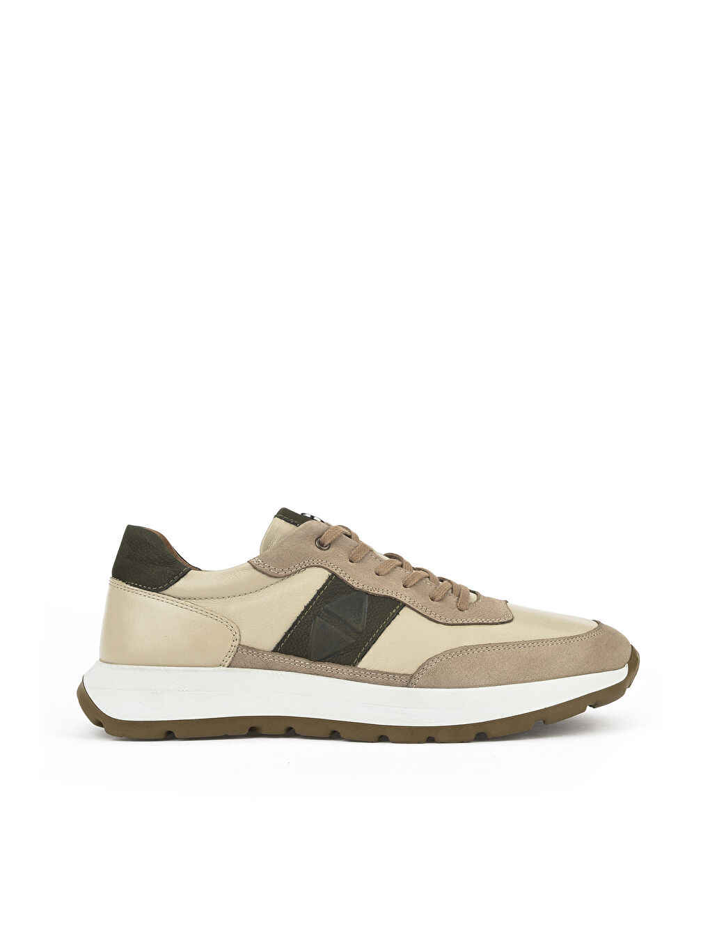 Erkek Hakiki Deri Sneaker 1531037Z2417 Bej