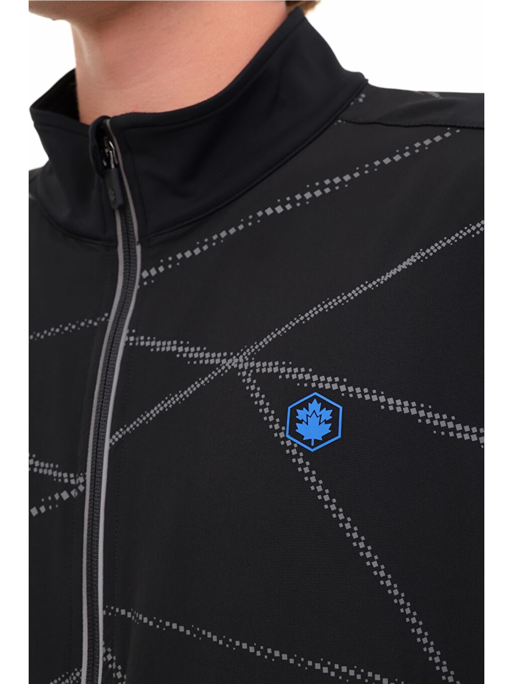 ML CUMIC 18M-PRF1-07 5PR Siyah Erkek Eşofman Üstü-3