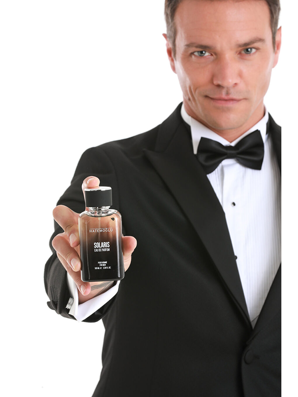 Siyah Cüzdan Parfüm Kemer Hediyelik Set-2