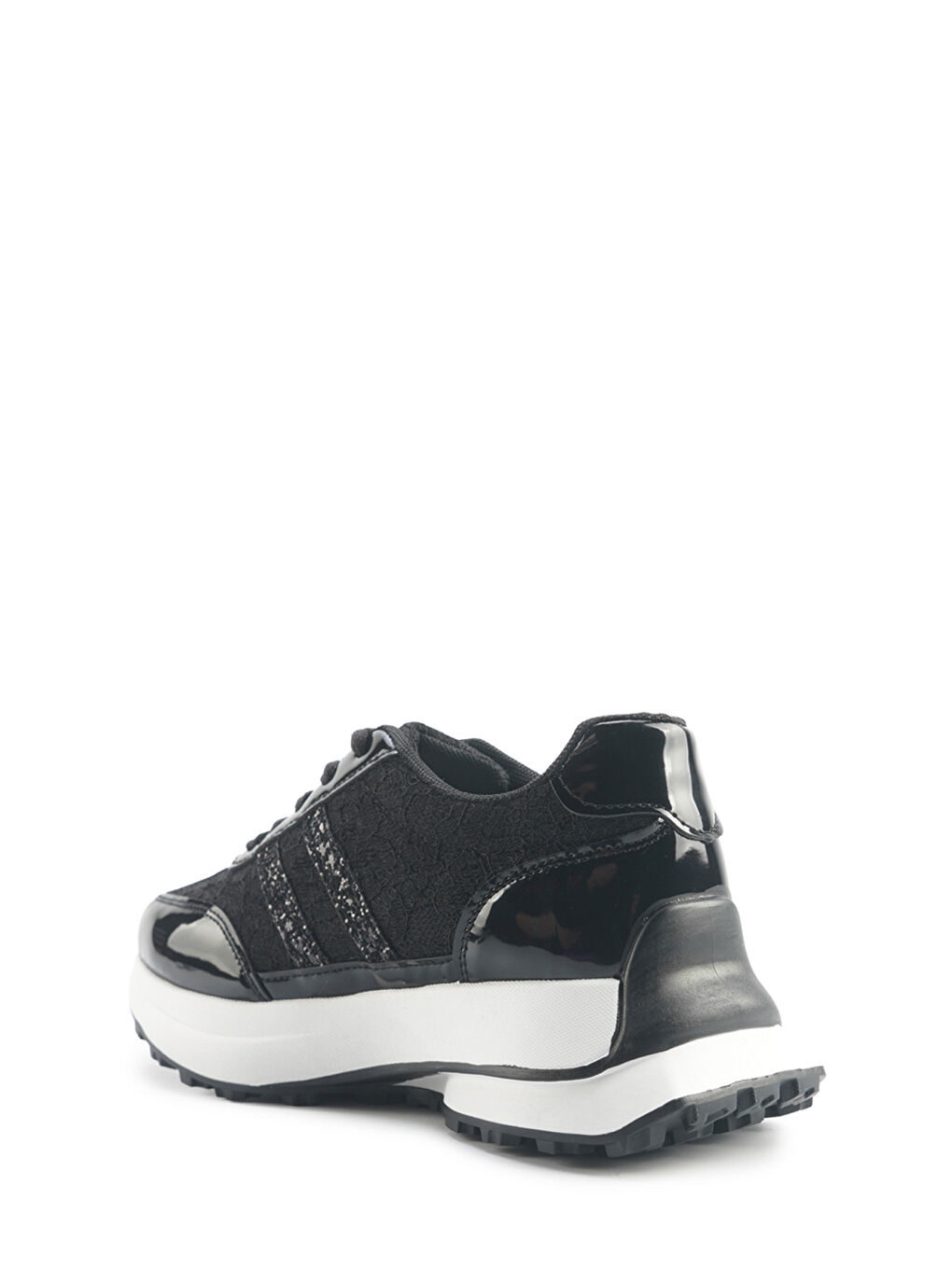 25S-010 5FX Siyah Kadın Sneaker-2