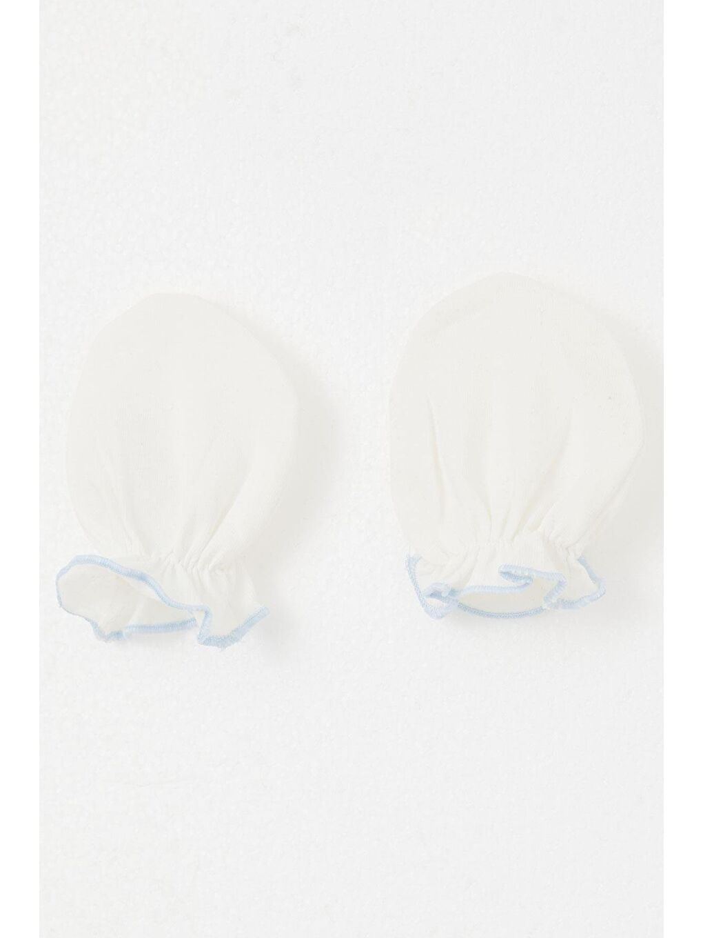 Yenidoğan Bebek Eldiven Basic Ekru (7 X 9 Cm)-1
