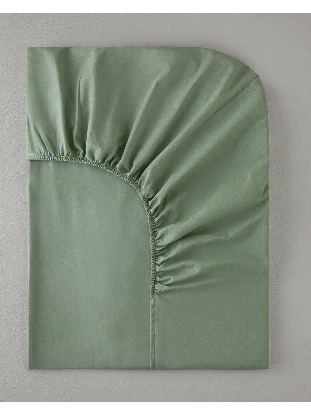 Pure Pamuklu King Size Lastikli Çarşaf 180x200 cm Çağla Yeşili