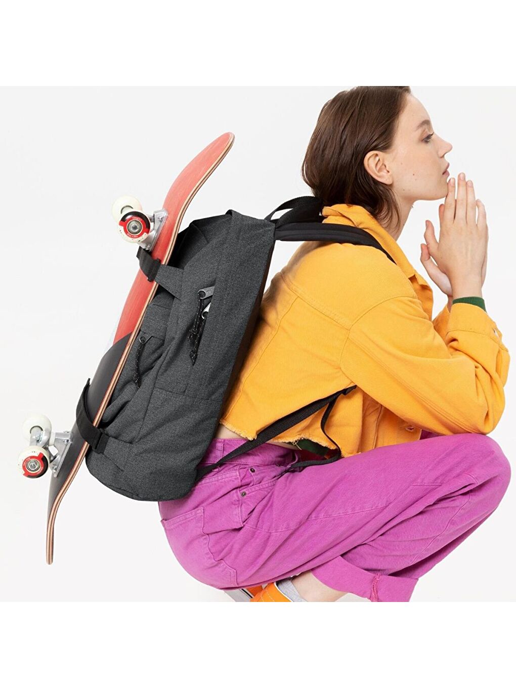 Eastpak Gri Skate Pak'r Unisex Gri Sırt Çantası - 1