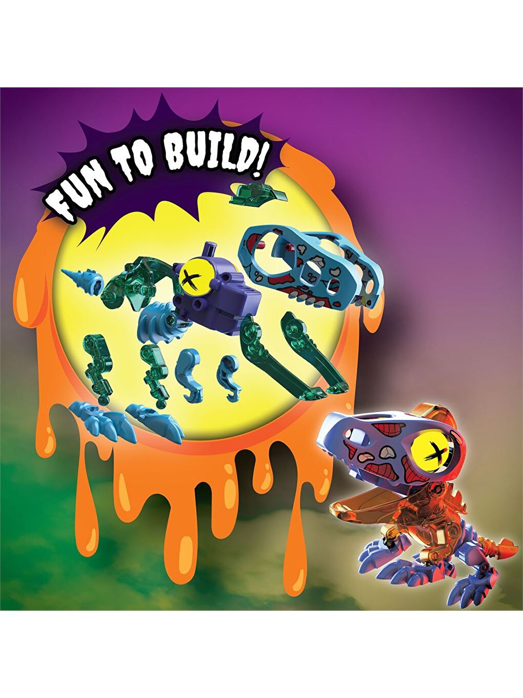 Silverlit Renksiz Biopod Zombies Dinozor Robot 88695